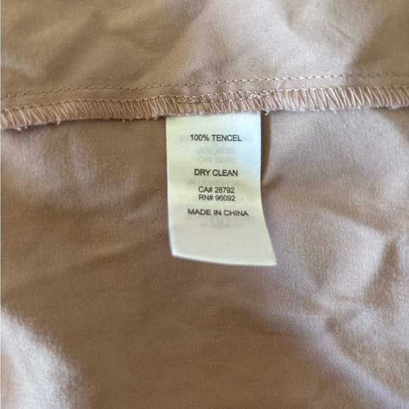 Carolina Belle Montréal Dusty Pink Tencel Belted Waterfall Jacket Size Medium - Picture 9 of 11